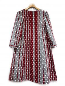 久留米絣ワンピース 風のおくりもの